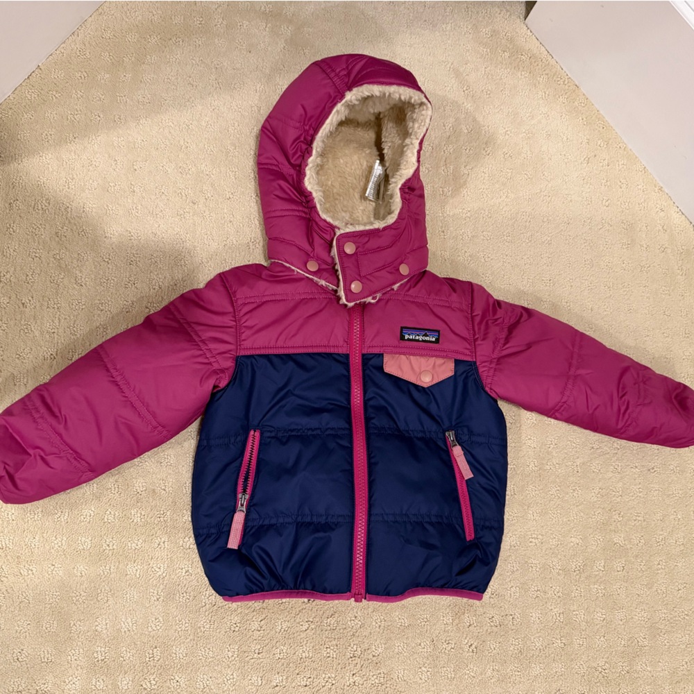 Patagonia Tribbles Reversible Hooded Jacket -2T